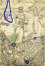 Great Northern Railway, Newington Park, North Metropolitan Railway 1866, Stoke Newington, Highbury, North London Railway, Barnsbury, Canonbury, & Islington; & References No 4, No 19, 31, 32, & 206